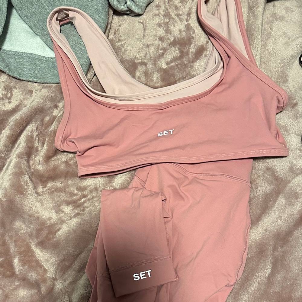 Women's Pink Set Active